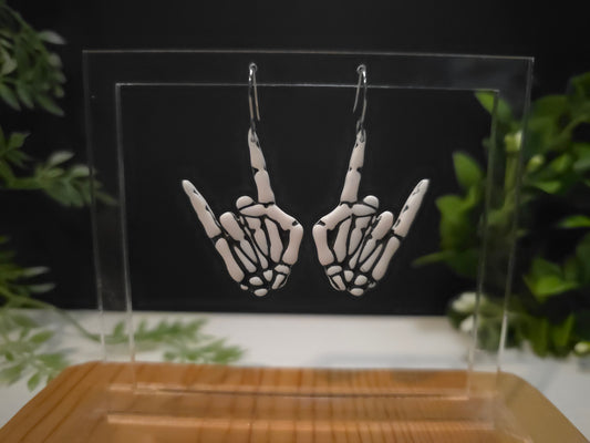 Rock and roll Skeleton Hands