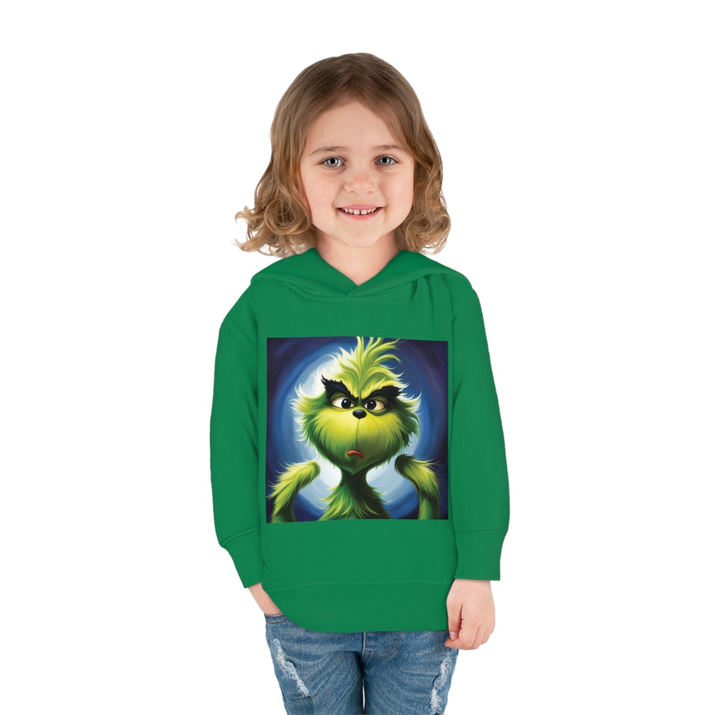 Grinchie Toddler Pullover Fleece Hoodie