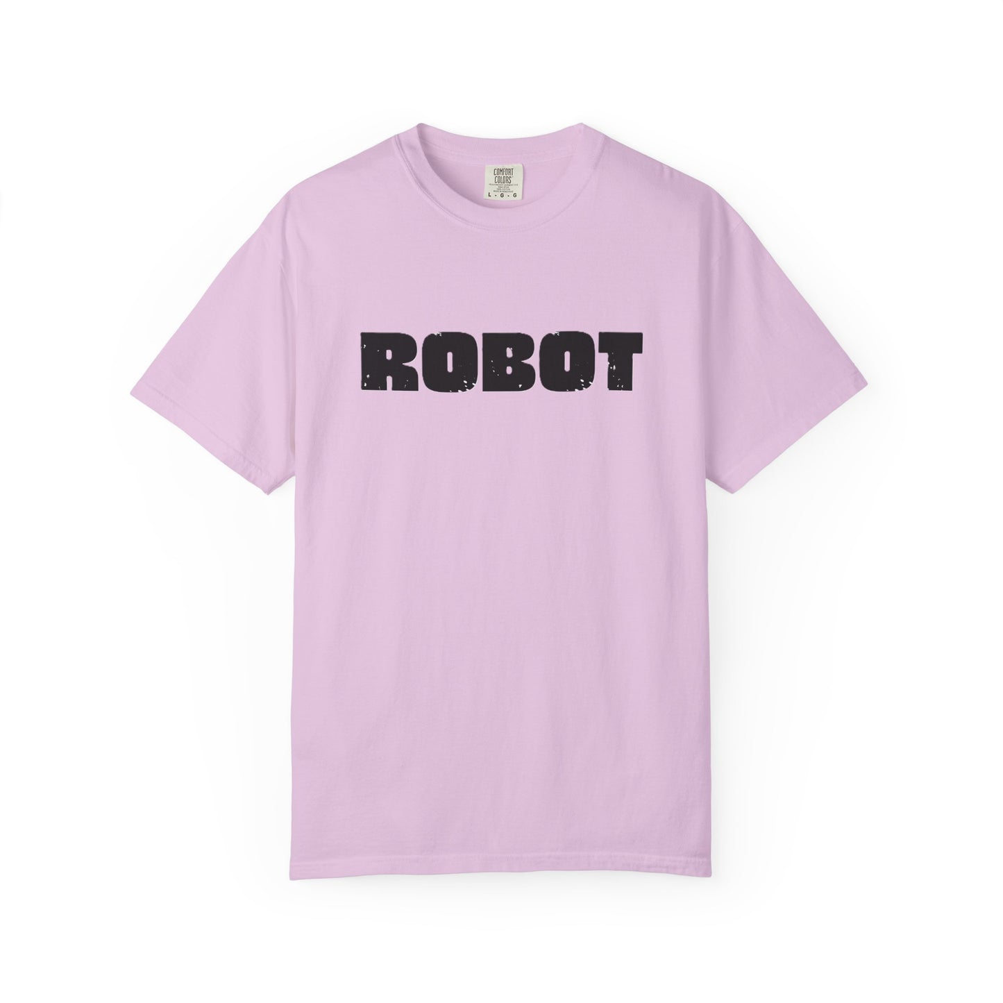 Robot (front) / Human (back) T-Shirt — Novelty Sci‑Fi Graphic Tee