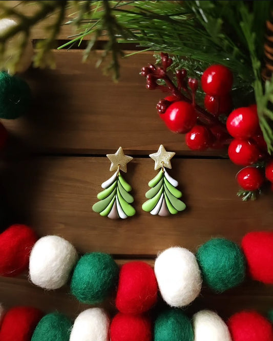 Shades of green Christmas Tree