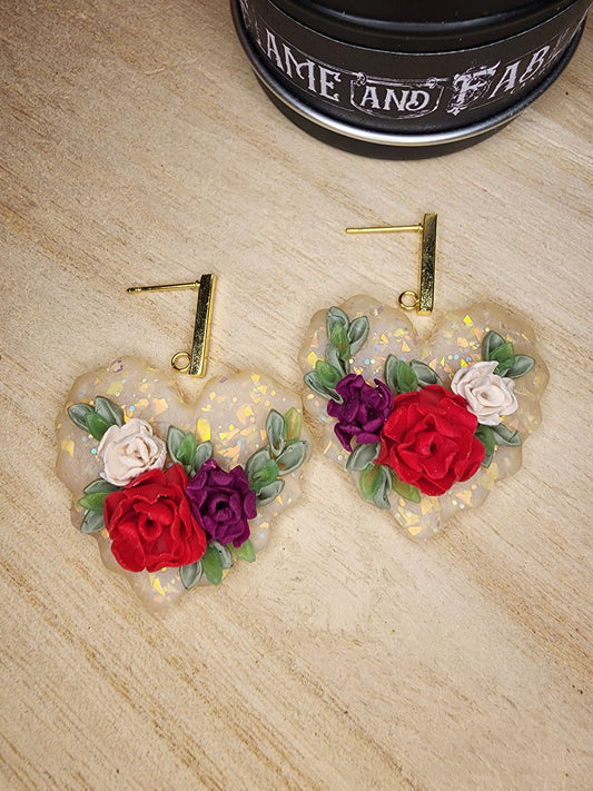 Rose hearts