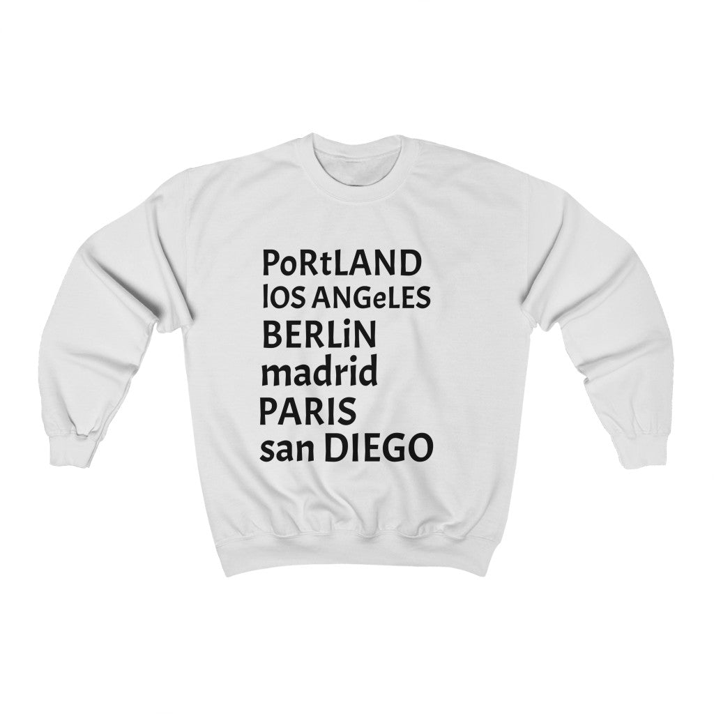 My City-Unisex Heavy Blend™ Crewneck Sweatshirt