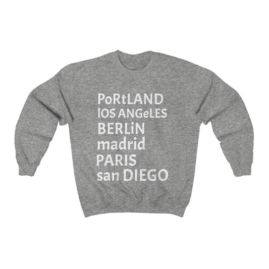 My City-Unisex Heavy Blend™ Crewneck Sweatshirt