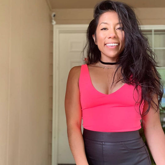 V-NECK BODYSUIT