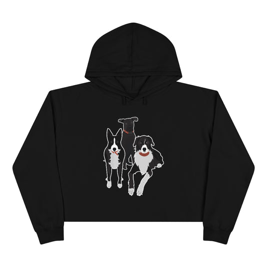 Pets Crop Hoodie