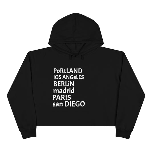 My City-Crop Hoodie
