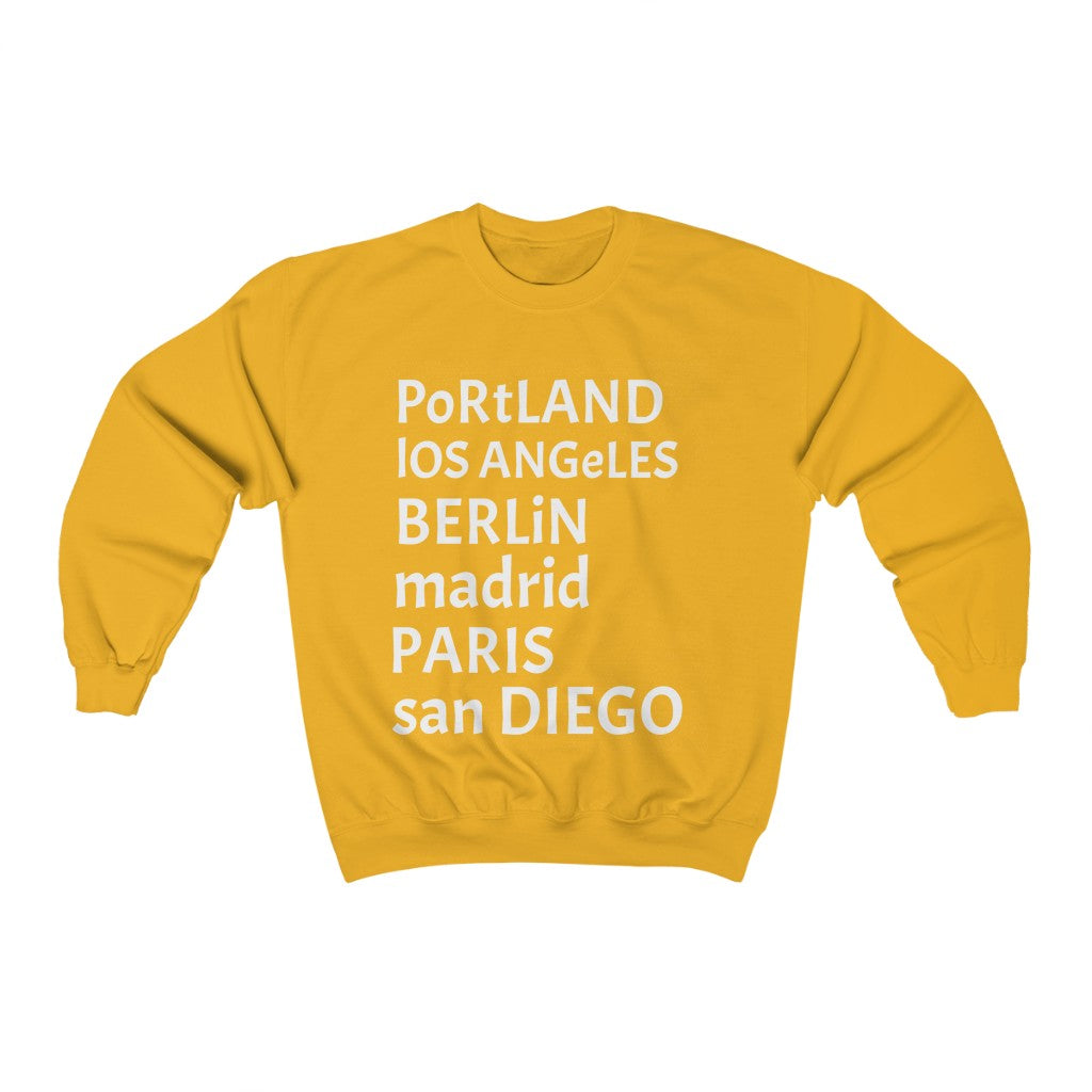 My City-Unisex Heavy Blend™ Crewneck Sweatshirt