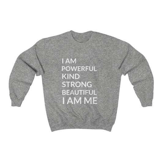 I AM-Unisex Heavy Blend™ Crewneck Sweatshirt