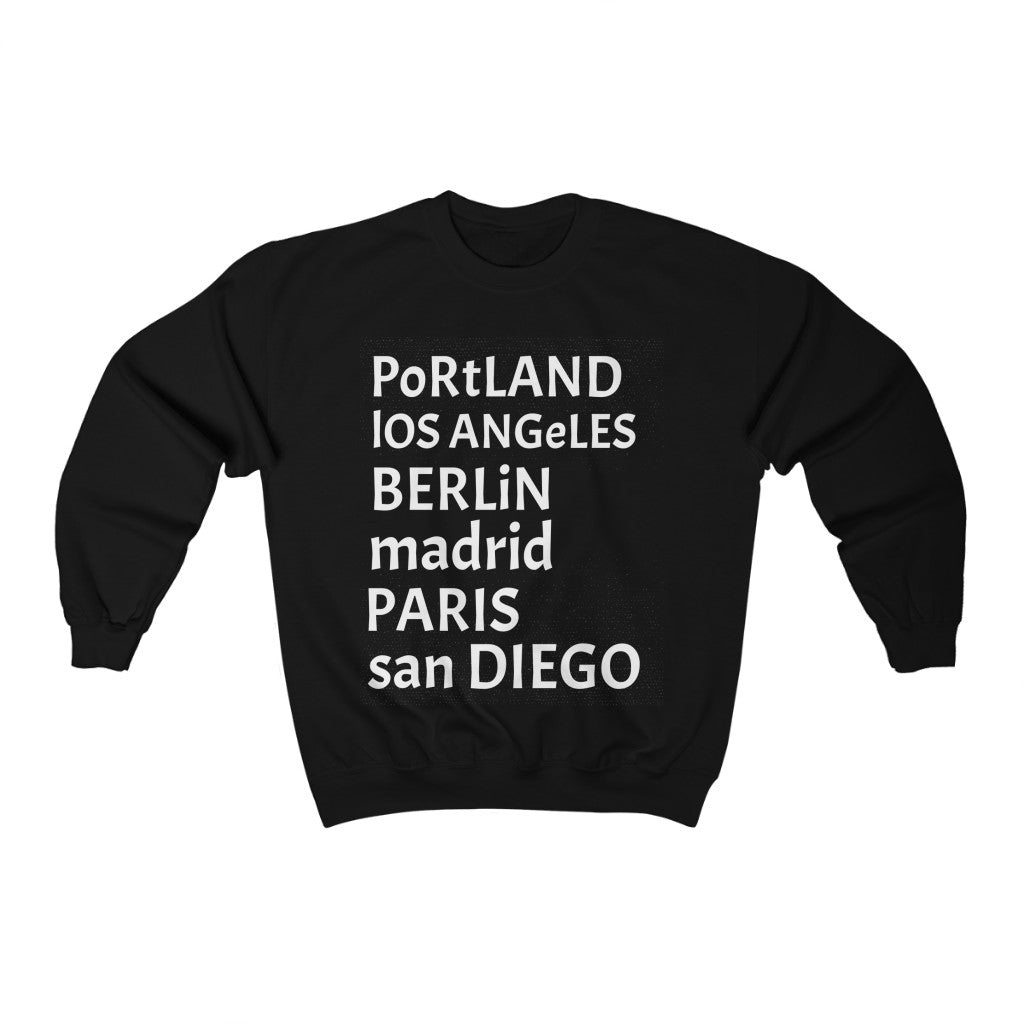 My City-Unisex Heavy Blend™ Crewneck Sweatshirt