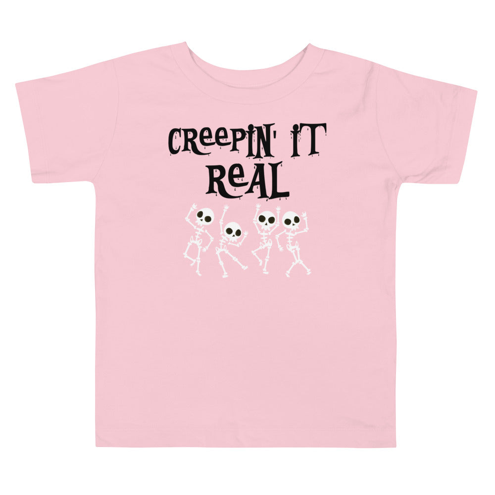 Creepin' It Real Toddler Short Sleeve Tee